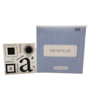 Close to My Heart B1225 Solo "A" Cling Stamp Set